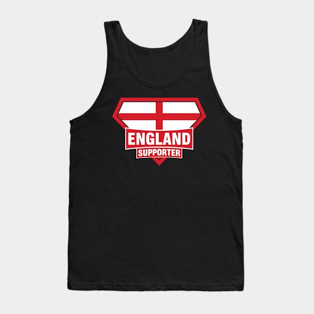 England Super Flag Supporter Tank Top by ASUPERSTORE